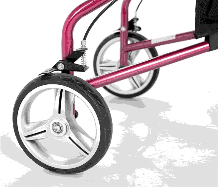 Steel Three-Wheeled Rollator